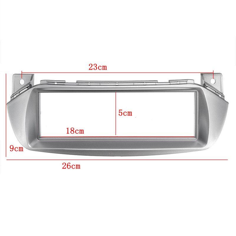 For SUZUKI Alto for NISSAN Pixo For Marati A-Star Car Radio Fascia Panel Frame CD DVD Dash Audio Cover Trim with ISO-DIN Adapter