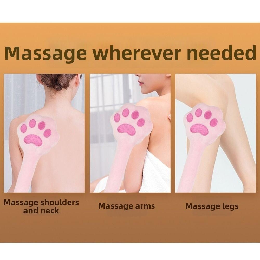 Soft Meridian Slap Stick Cute Claw Shape Manual Massage Tool Leg Relaxation
