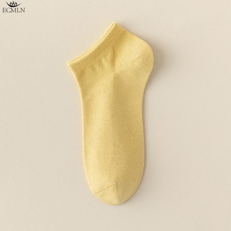

Женские хлопковые носки до щиколотки. Спортивные носки с низким вырезом для женщин. Носки-невидимки. Хлопковые повседневные носки. Нескользящие плоские женские тонкие спортивные хлопковые носки. One size жёлтый