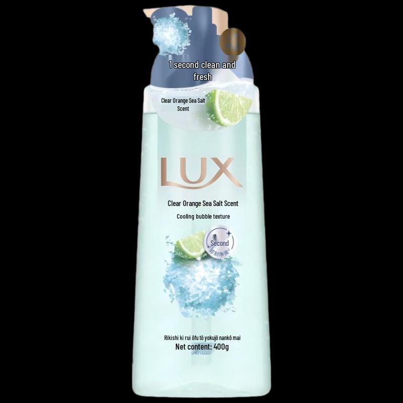 LUX Sea Salt Scent Foaming Shower Gel