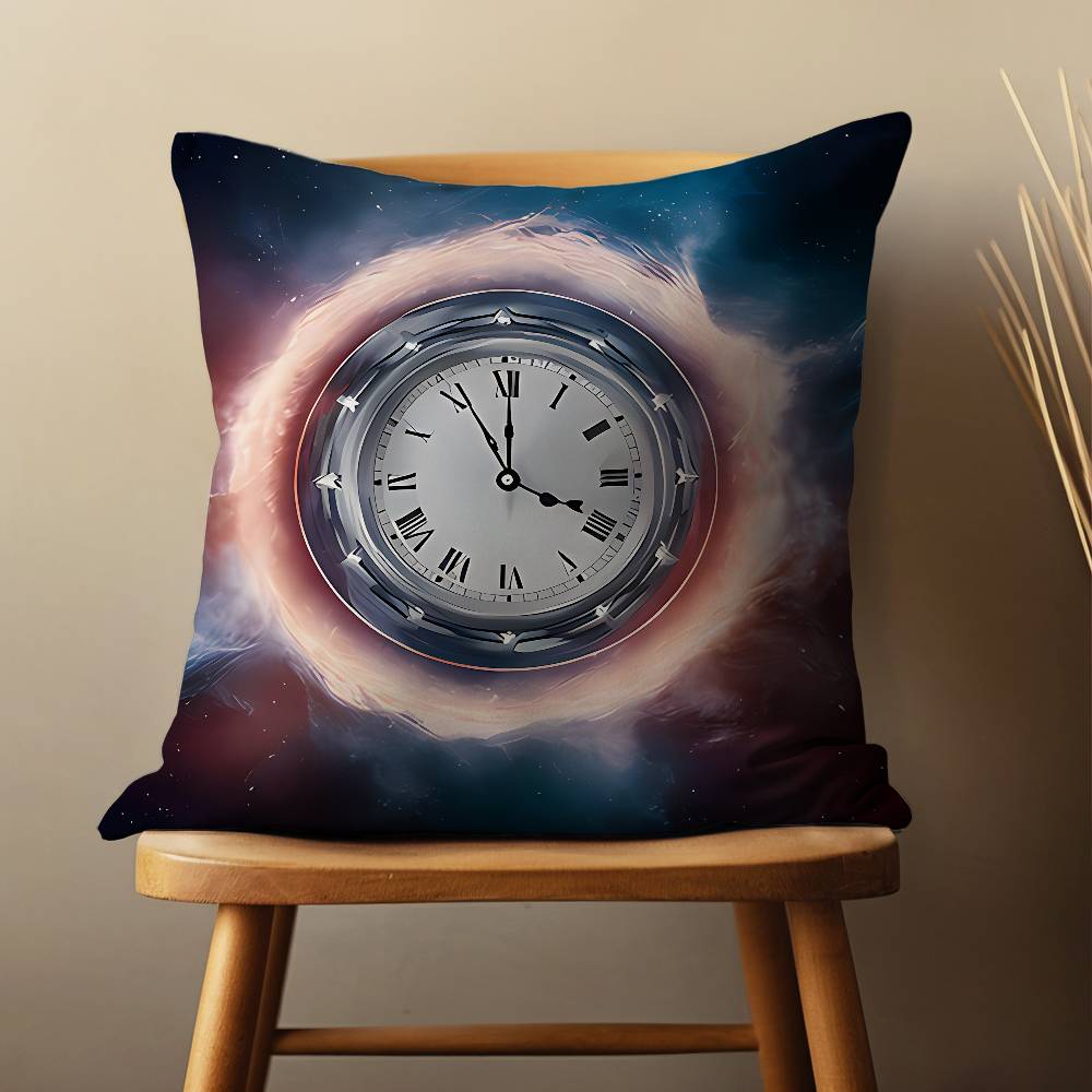 

Cartoon Art Dream Watches Pillow Case For Room Sofa Cushion Cover Suitable For Home Bedroom Decoration And Protector 30cmx30cm