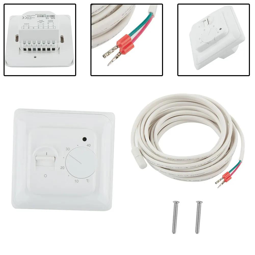 Oom Thermosta Thermostat Thermostat Fußboden Weiß Farbe Schalter Elektrische Heizung Hausheizsystem