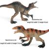 Children's Jurassic Dinosaur Toys: Gigantosaurus & Tyrannosaurus Rex Models