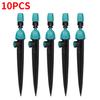 2 in 1 Drip Irrigation Transmitter and Atomizing Nozzle for 1/4 Inch Pipe, 360 Degree Flow Dropper for Garden Irrigation