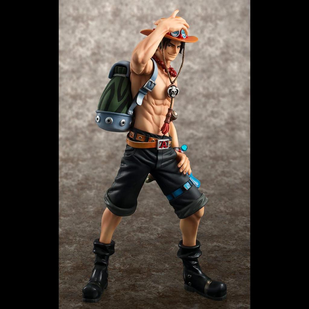 MegaHouse One Piece Portgas Ace 10th Limited Pirate Portrait Scale Collection Socha - - D. (Neo-DX edice) 1/8