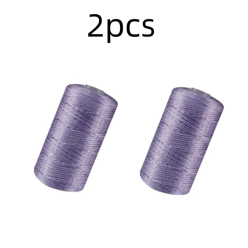 100g New Summer Crochet Yarn 1.5mm Cord Thin Ice Cotton Thread for Hand Knitting Bag Hat Shoes Hilo Yarn