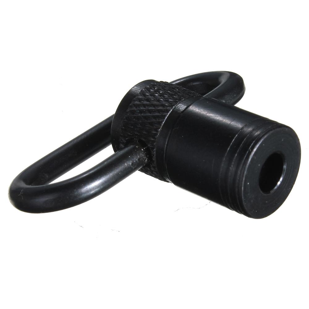 Quality Knurled Carabiner Sling Swivel Mount Ring Quick Detach Release Swivel Mount Strap Buckle