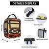 Vintage Record Player Vinyl Album Design Insulated Lunch Bag for Women Kids Leakproof Food Boxes Thermal Lunch Box Tote