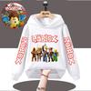 Kids' Roblox Character Printed Hoodie, Fashionable and Comfortable Sweatshirt for Boys and Girls, Ideal for Roblox Fans