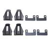 Terzo Roof Mounting Holder Set of Direct Roof Rail for Aero Bars SR2 SR2 (by PIAA) Carrier/Base Carrier, Vehicle-Specific 4, Type, Black, [Lexus RX,