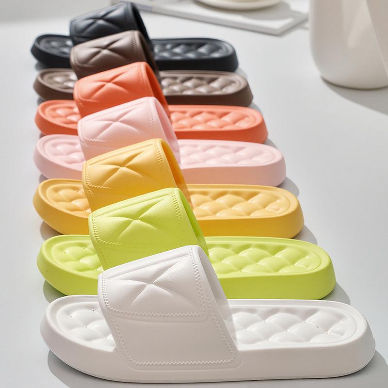 New slippers women's  new summer indoor home bathroom non-slip home sandals men