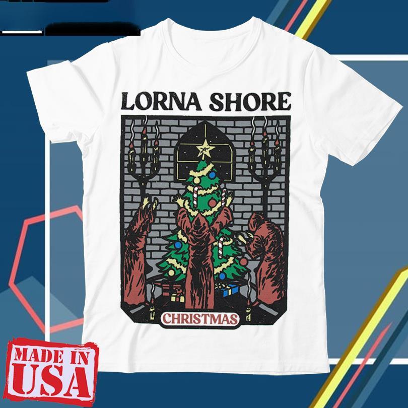 Lorna Shore Merch Lorna Shore Retro Christmas T-Shirt SG249 Unisex T-Shirt M