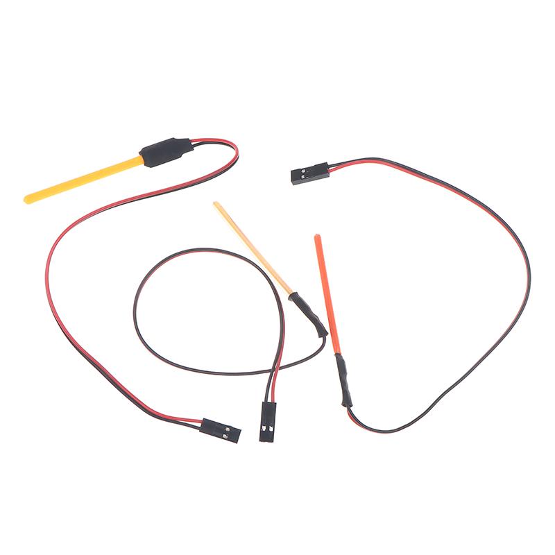 Simulation Glowing Flagpole Led Light For 1/18 1/24 Rc Crawler Car Upgrade Parts Decoration Accessories