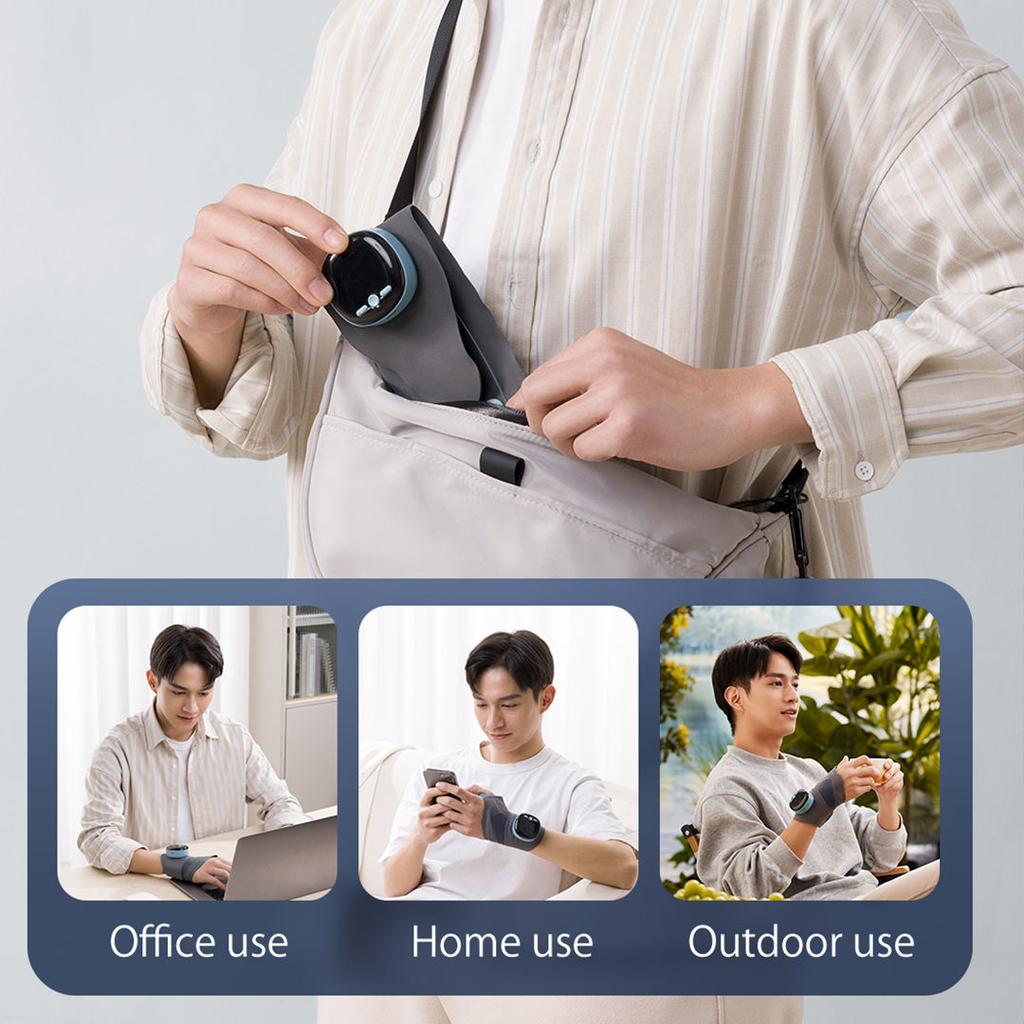 Intelligent Tendon Sheath Hand Heating Wrist Guard, Breathable Hot Compress, Detachable Hand Massage Protector