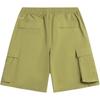 Li Ning Anti-Five Series Sport Simple Solid Color Loose Mid-Waist Casual Shorts Men Shorts Olive-Green AKSV031-3