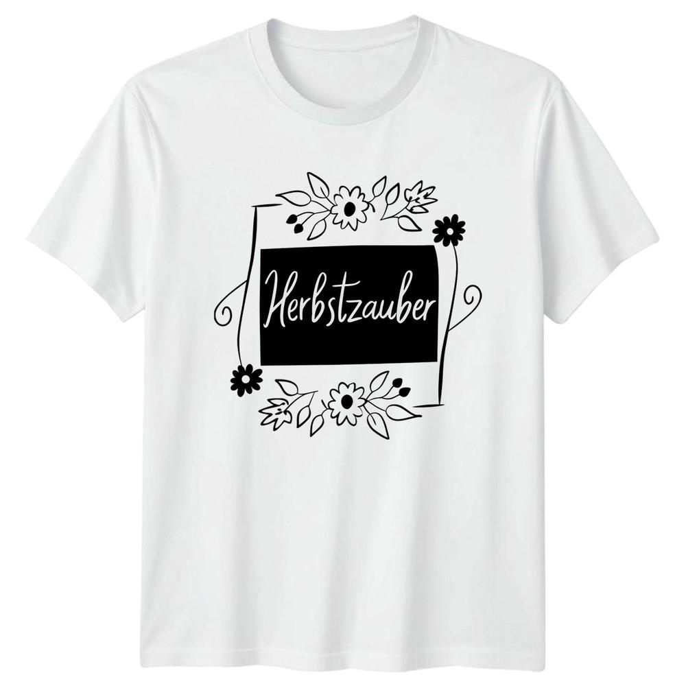 Herbstzauber Unisexs TShirt GerUnisex Autumn Seasons Birthday Gift For Her S
