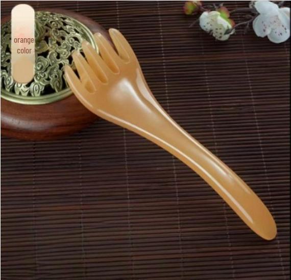 Kopfhautmassagegerät mit fünf Krallen: Akupressur-Kamm zur Entspannung und Dekompression