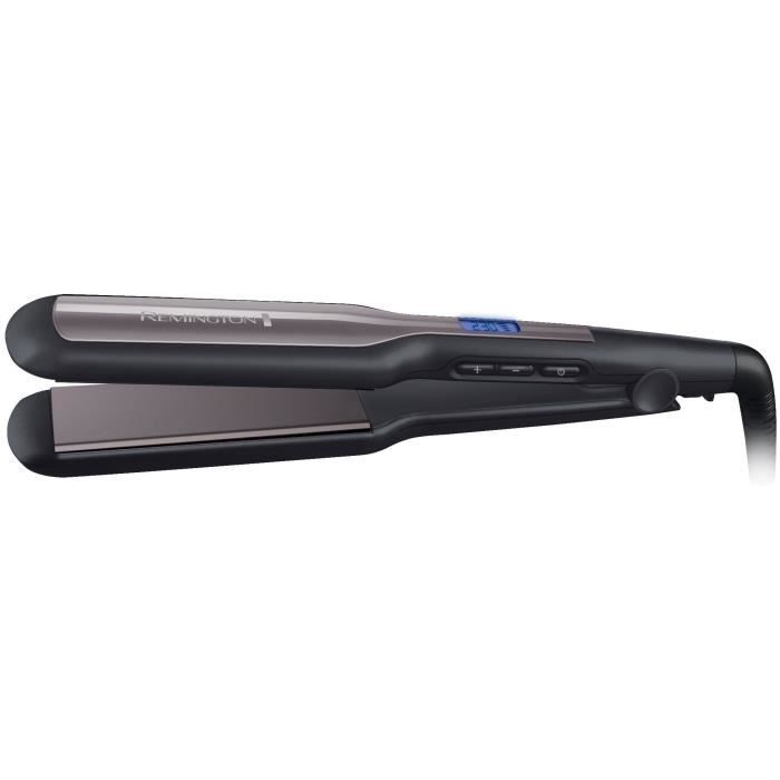 Remington S5525 Fer À Lisser, Lisseur Plaques Flottantes XL Advanced Ceramic, Température Modulable, Lissage Facile