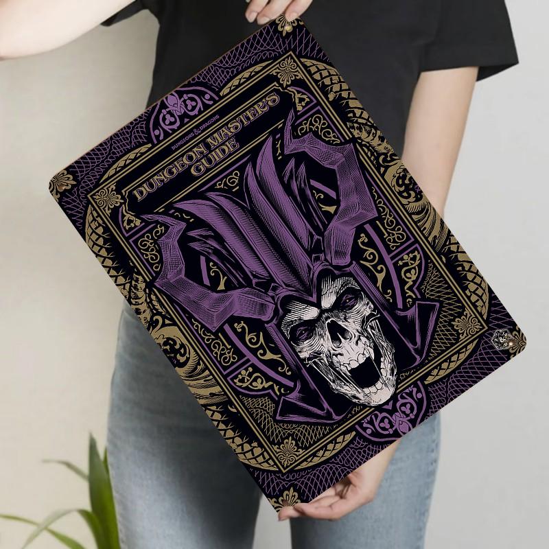 Dungeons and Dragons Dungeon Masters Guide Artwork Custom Metal Tin Sign for Game Room Wall Decor