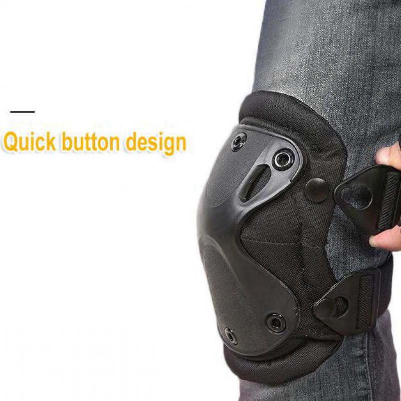 Durable And Safe Unisex Camo Tactical Kneepad Elbow Pads Knee Protector For Men Women Outdoor Sport Working Hunting Skating Safety Gear Kneecap