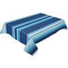 Mexican Colorful Striped Rectangle Tablecloth Holiday Party Decoration Reusable Waterproof Tablecloth Mexican Fiesta Table Decor