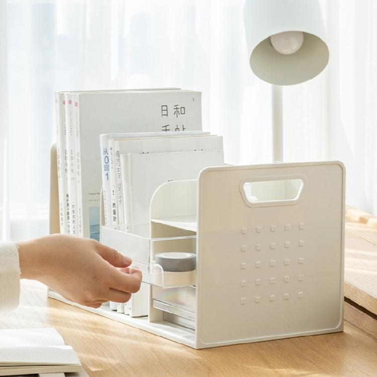 Multifunctional Storage Holder Book Stoppers Pen Holder Book Stoppers Drawer Desk Organizers for Library Dorm