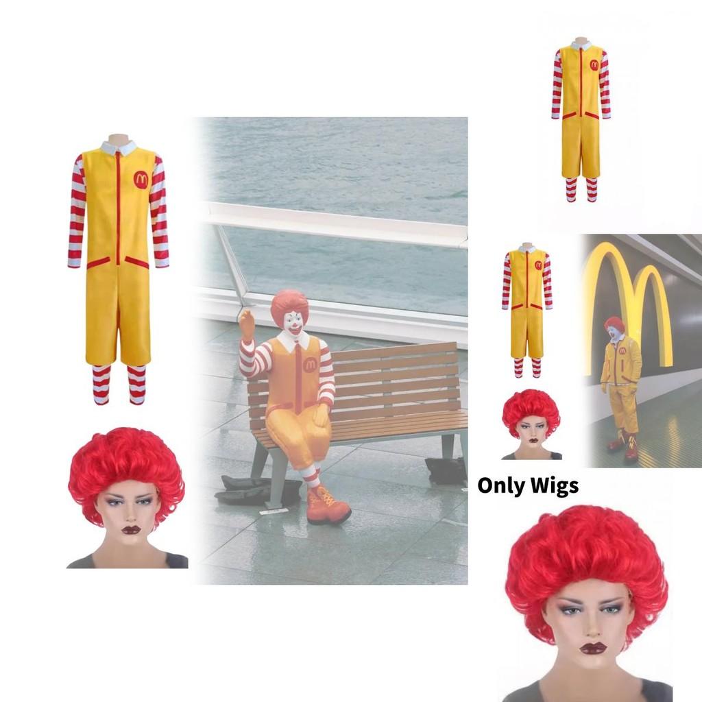 McDonald's Corporation Cosplay Kostüm aus Polyester und Elasthan für Kinder und Jugendliche