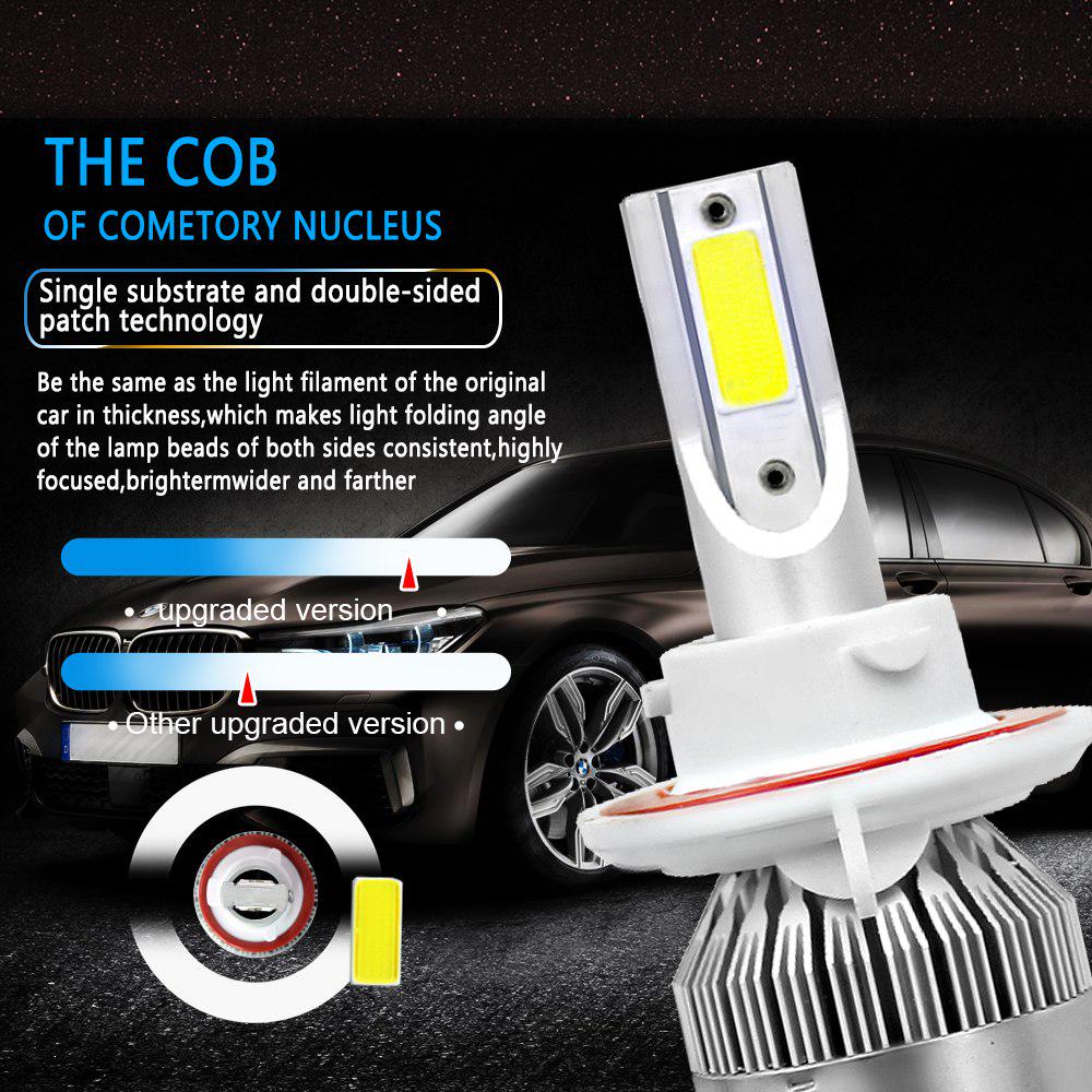 C6 C9 Araba Led Farlar H7 Led H4 H1 H3 H11 H13 880 9004 9005 9006 9007 HB1 HB2 HB3 HB4 H27