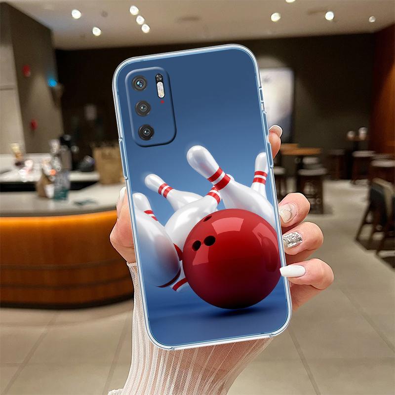 UP15 Bowling Transparent Phone Case for Motorola Moto Edge 20 30 40 50 S30 Fusion Ultra Pro Neo Lite + G200 G23