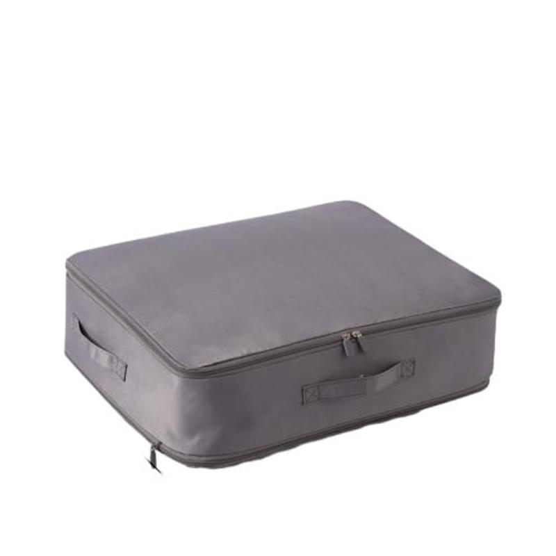 

Ультракомпактный самосжимающийся органайзер, большие компрессионные упаковочные пакеты для одеял, одежды, Medium серый