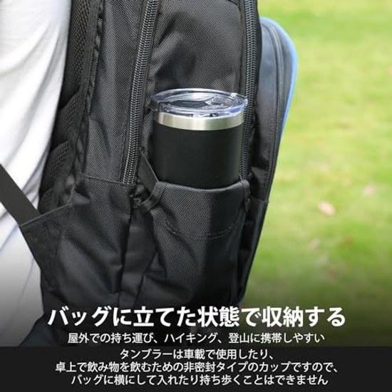 HAUSHOF Vacuum Insulated Tumbler Stainless Steel Lid 600ml Car Coffee Cup Water Bottle Mug Convenience Store