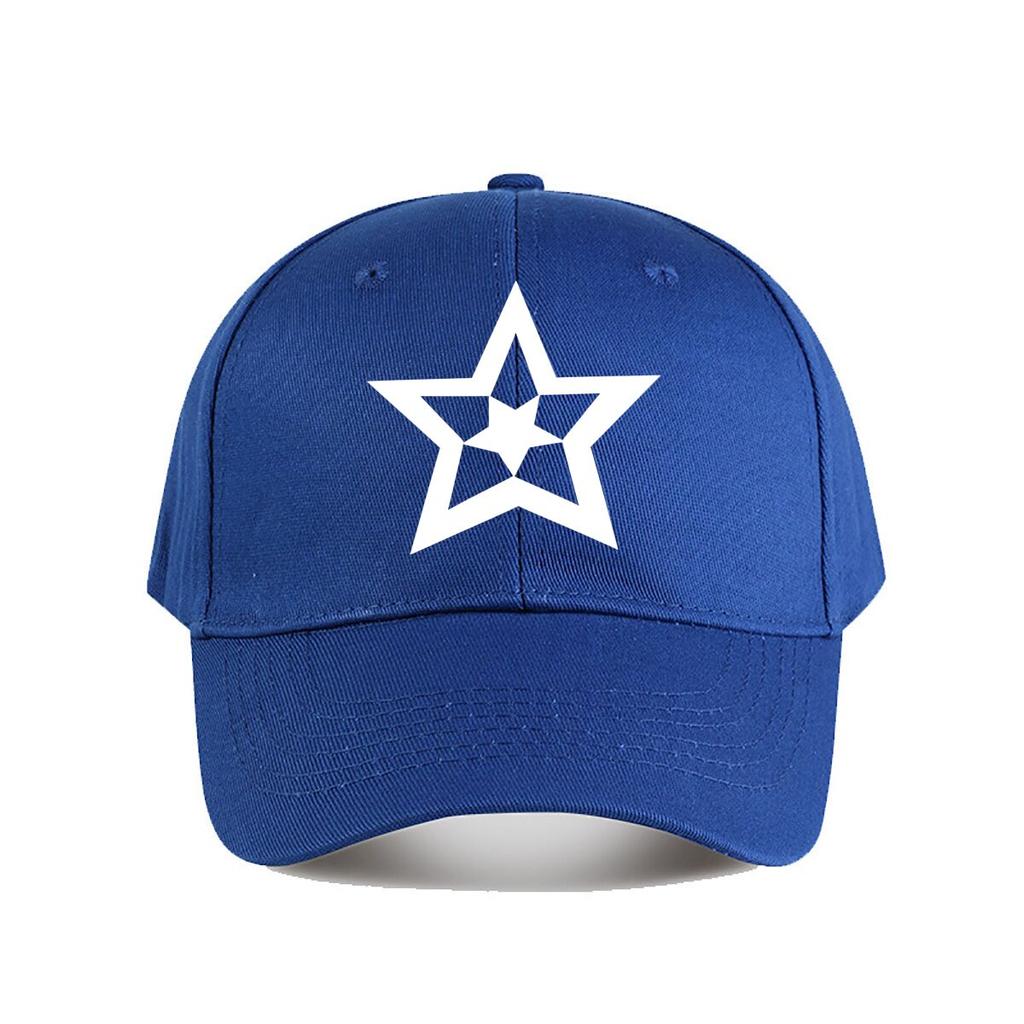 Star Logo Multicolor Snapback Hat Casual Streetwear Baseball Cap Fashion Unisex Sunhat Womens Outdoor Sports Snapback Cap