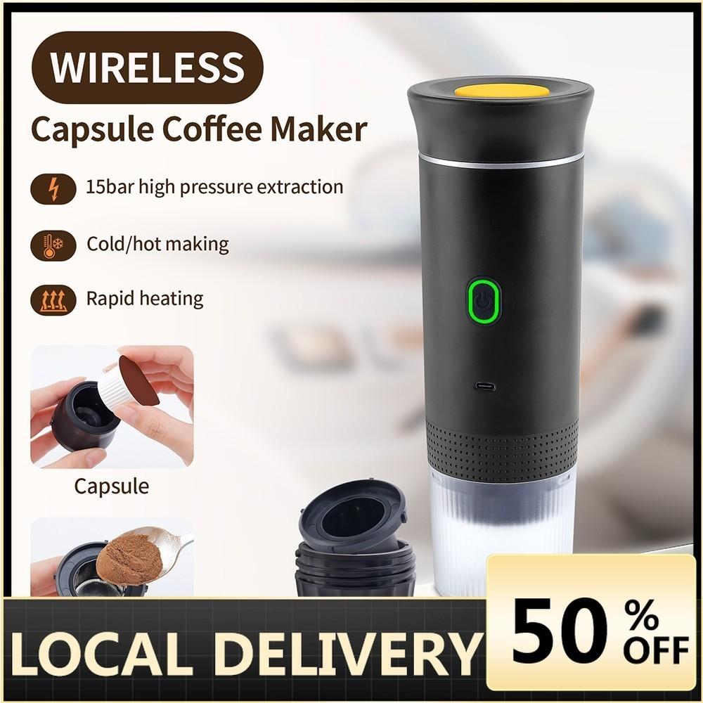 Ready Stock 3-in-1 Espresso Machine Cold/hot Making Capsule Coffee Machine Multi-function Compatibility 15bar High Pressure Extraction