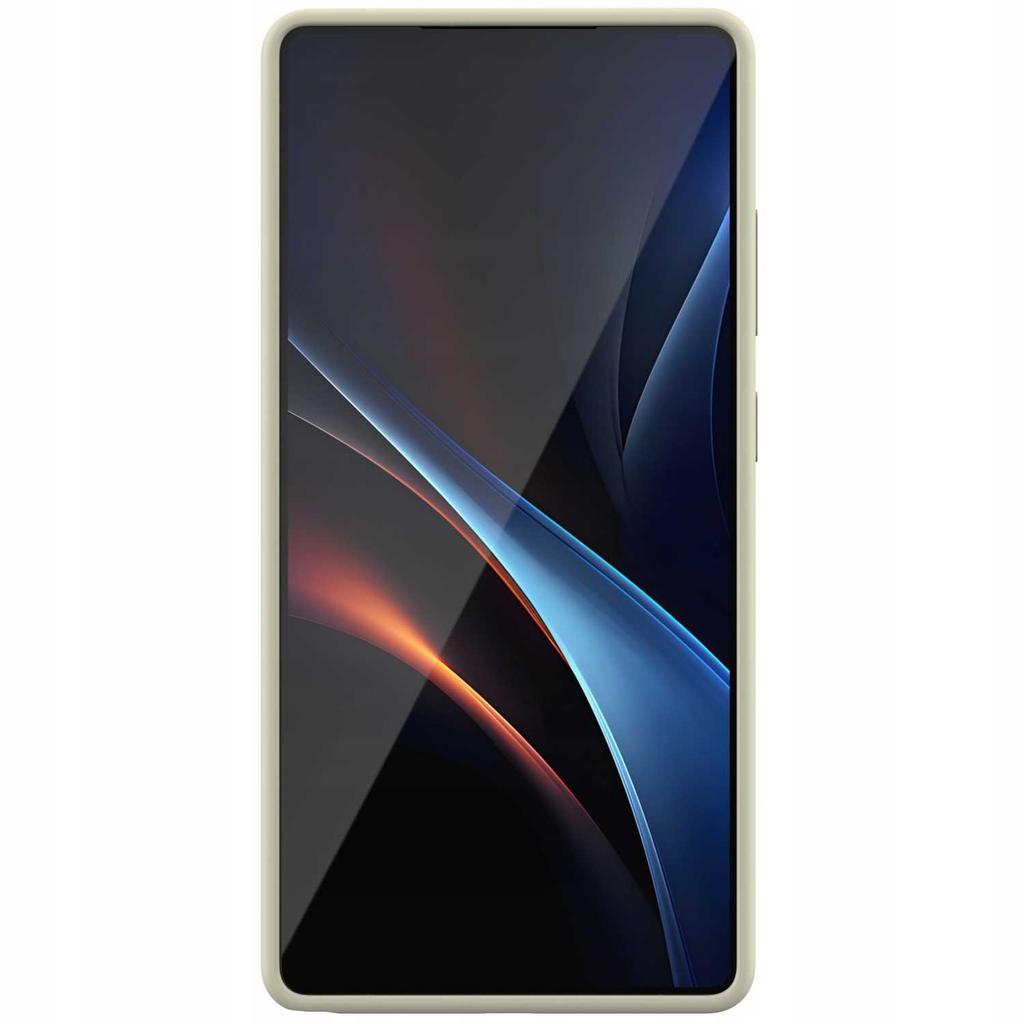 Spacecase Silikon Mag Galaxy S25 Ultra Beige
