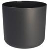 ELHO B.For Soft Pot de fleurs rond 25 - Noir - Ø 25 x H 23 cm - intérieur - 100% recyclé