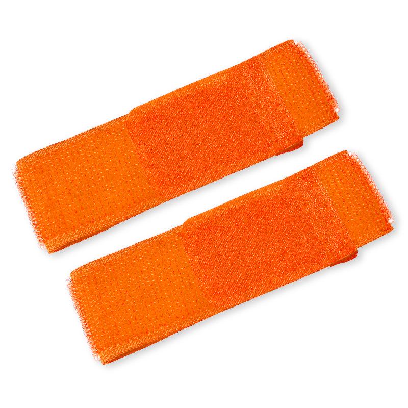 

Детский футбольный щиток на голень Эластичный ремешок с волшебной наклейкой для профессиональных тренировок оранжевый