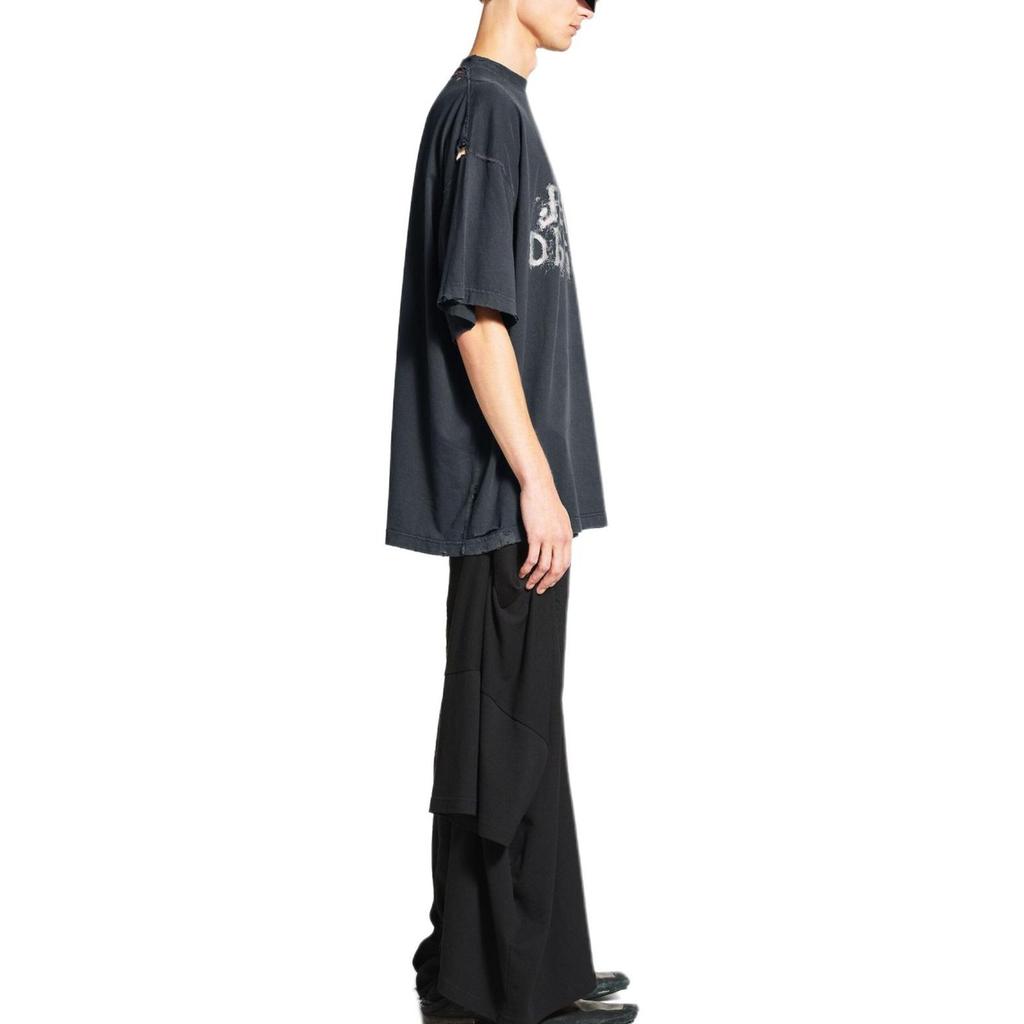 Balenciaga Fashion Designer Print Oversized T Shirt 831305TSVC51041