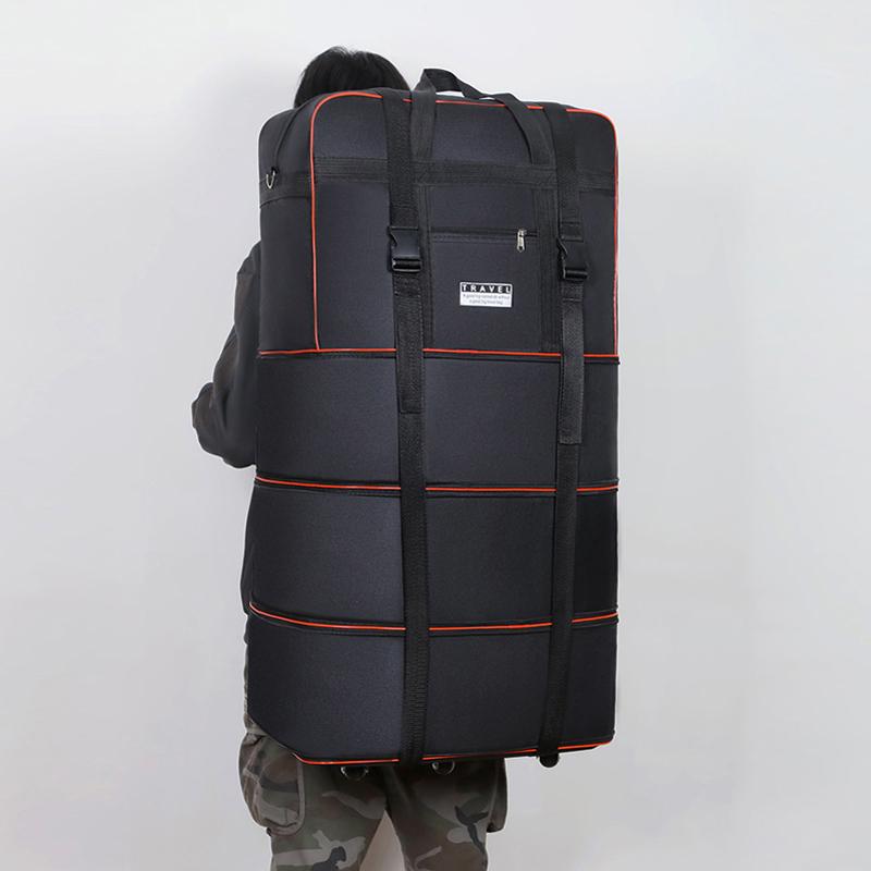Bolsa de Viaje Plegable Maleta Rueda Universal Caja de Almacenamiento Viajar al Extranjero Envío Aéreo Bolsa de Equipaje Retráctil de Gran Capacidad
