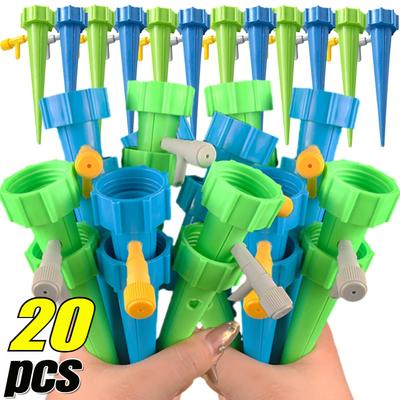 Automatic Drip Irrigation System For Flower Plants Self Watering Spike Kit Adjustable Auto Water Dripper Device Garden Supplies