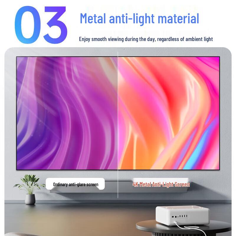 IN&VI S2 Metal Anti-Light Projector Screen