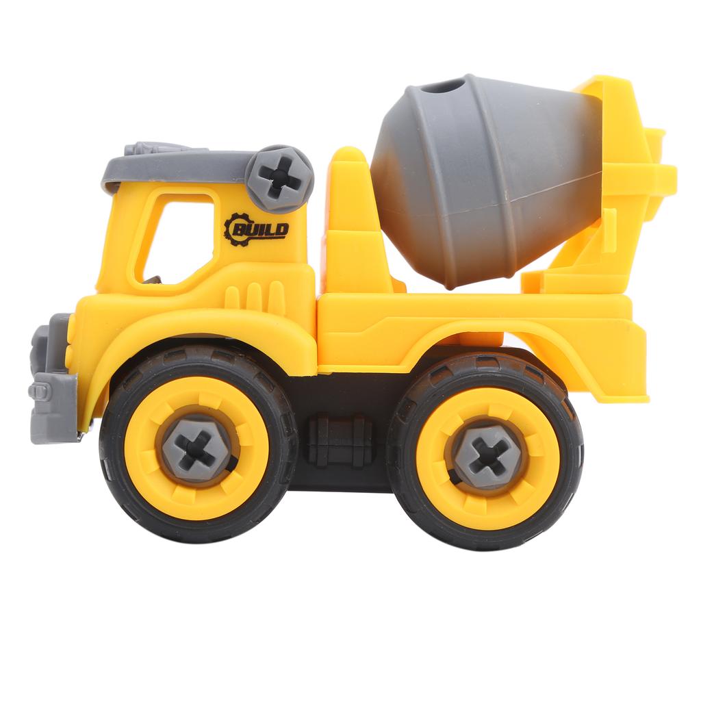 DIY Engineering Truck Toy Children Kids Detachable Car Model Education Toy GiftsEngineering Mixer