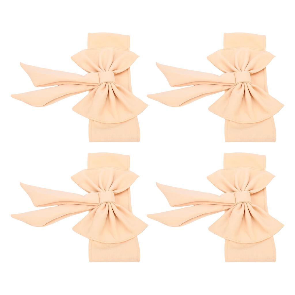 10pcs Chair Sashes for Wedding Elastic Chair Bows Sashes Decorative for Party Ceremony Reception Banquet Decorations