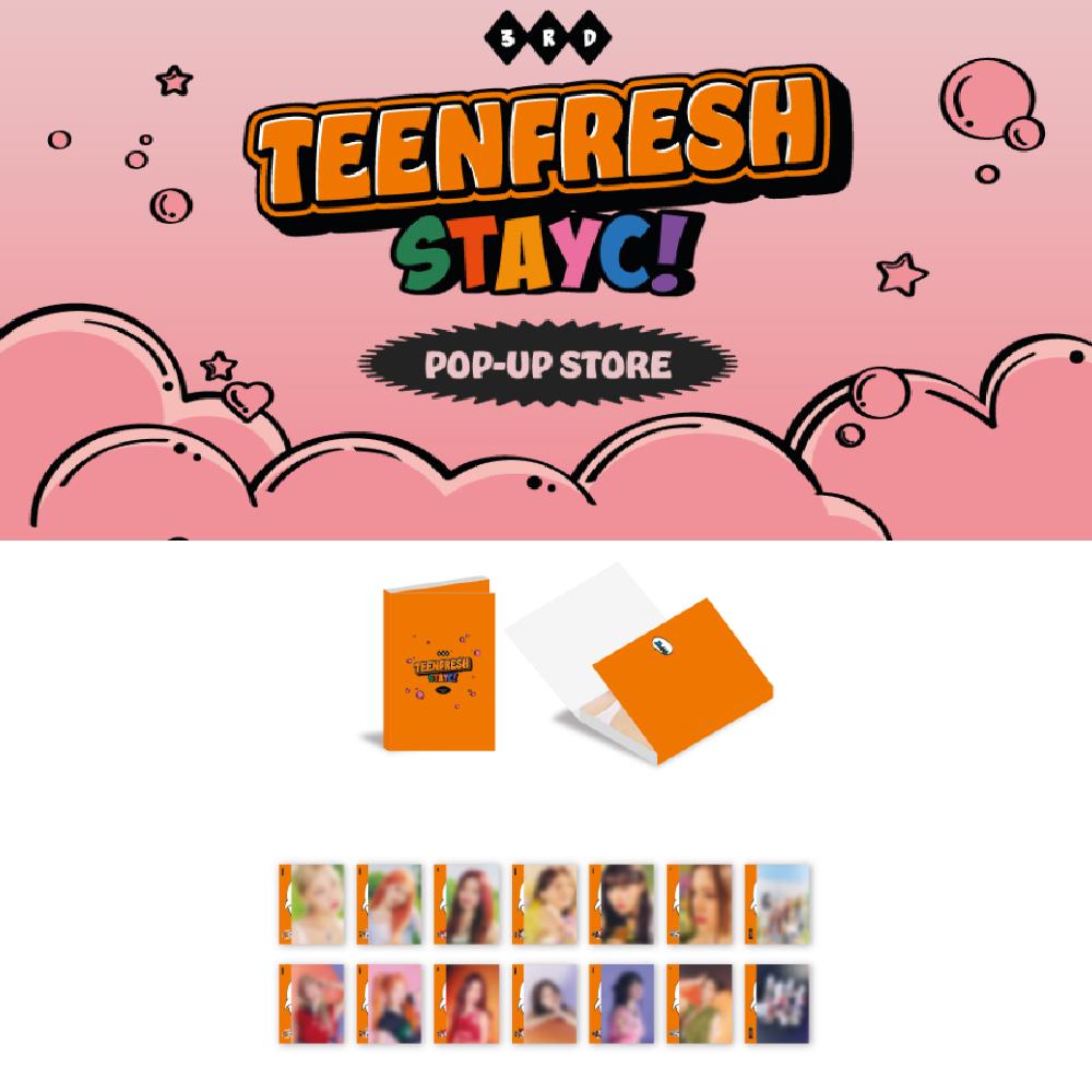 

Предзаказ STAYC TEENFRESH POP-UP Store Набор открыток
