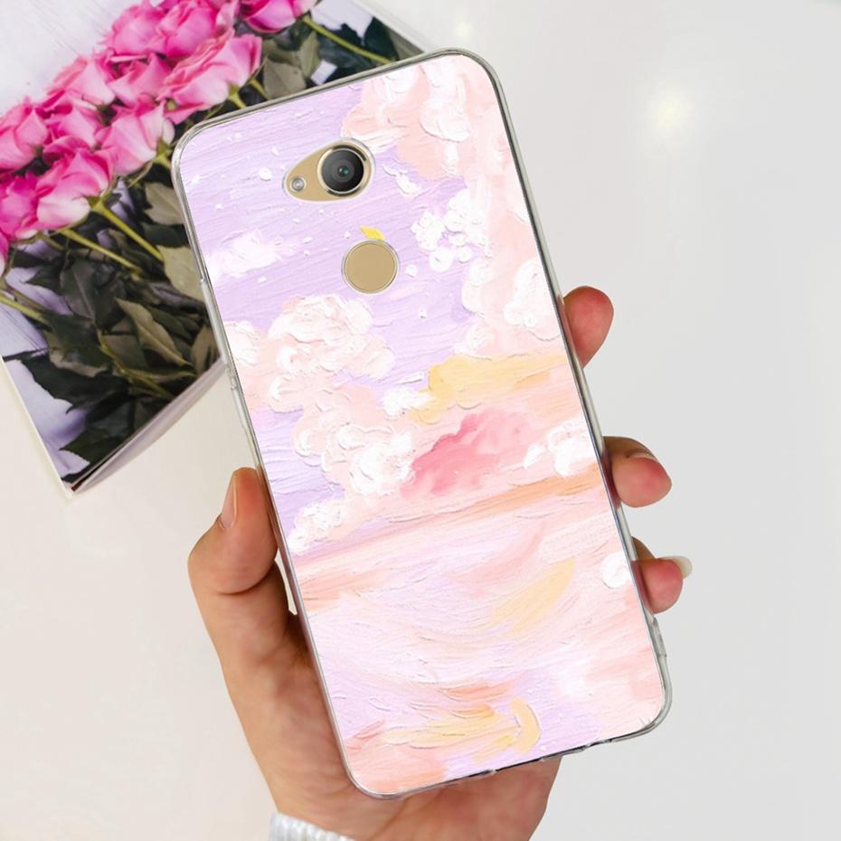 Schöne Hülle mit Aufdruck für Sony Xperia XA2 Ultra / Xperia XA2 Weiche Silikon-TPU-Rückabdeckung für Sony XA 2 2Ultra Handyhüllen