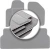 Gray Car Mats For: Renault Scenic I Minivan (1996-2003)