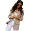 2026 Trendy Women's Autumn/Winter Long Sleeve Slimming Blazer – European/American Professional OL Style