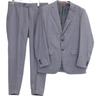 ISAIA FASE GREGORY Grey Single 2B Boots Suit Setup 48 grayUsed