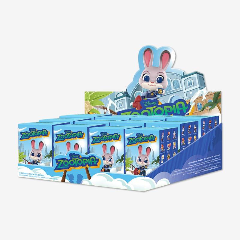 POP MART Disney Zootopia Series [3-Piece Set] Pop Mart Gachapon Blind Box Figure Plastic Model Premium Toy Soft Vinyl Original Character Birthday Gift