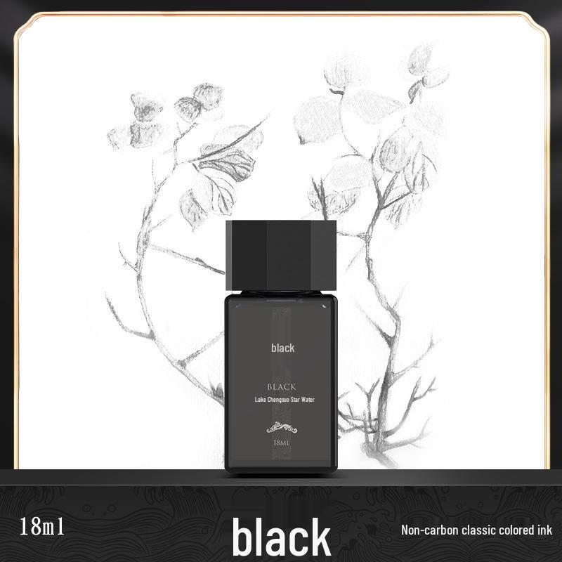 Hongdian No-Clog Füllfederhalter mit Farbmischtinte - 16 Farben