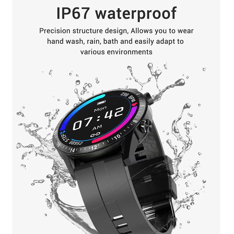 Reloj inteligente Hombres Bluetooth Llamada de pantalla táctil completa  Frecuencia cardíaca Presión arterial Impermeable G30 Reloj inteligente  Reloj deportivo para Android IO comprar a buen precio — entrega gratuita,  reseñas reales con